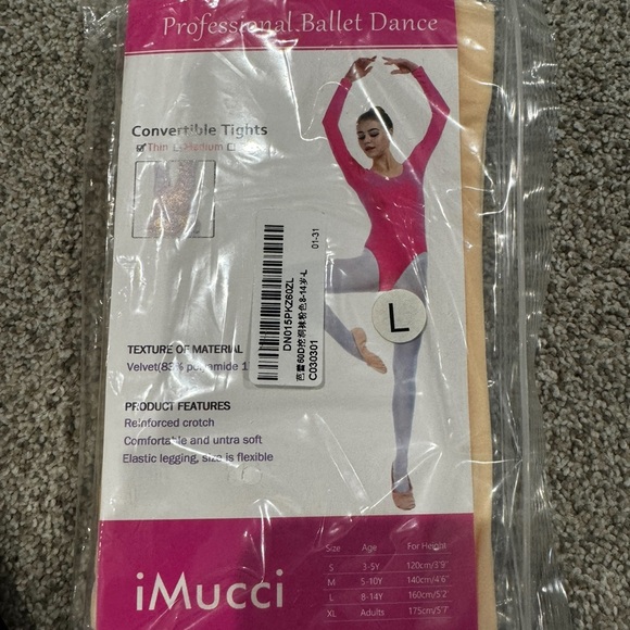New Ballet Gear Bundle- leotard, tights, flats - Picture 4 of 4